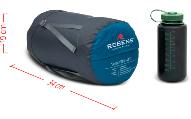 Product afbeelding Robens Serac Mumienschlafsack 220 cm 1