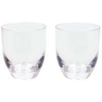 Travellife Feria plastic glas 2 stuks doorzichtig