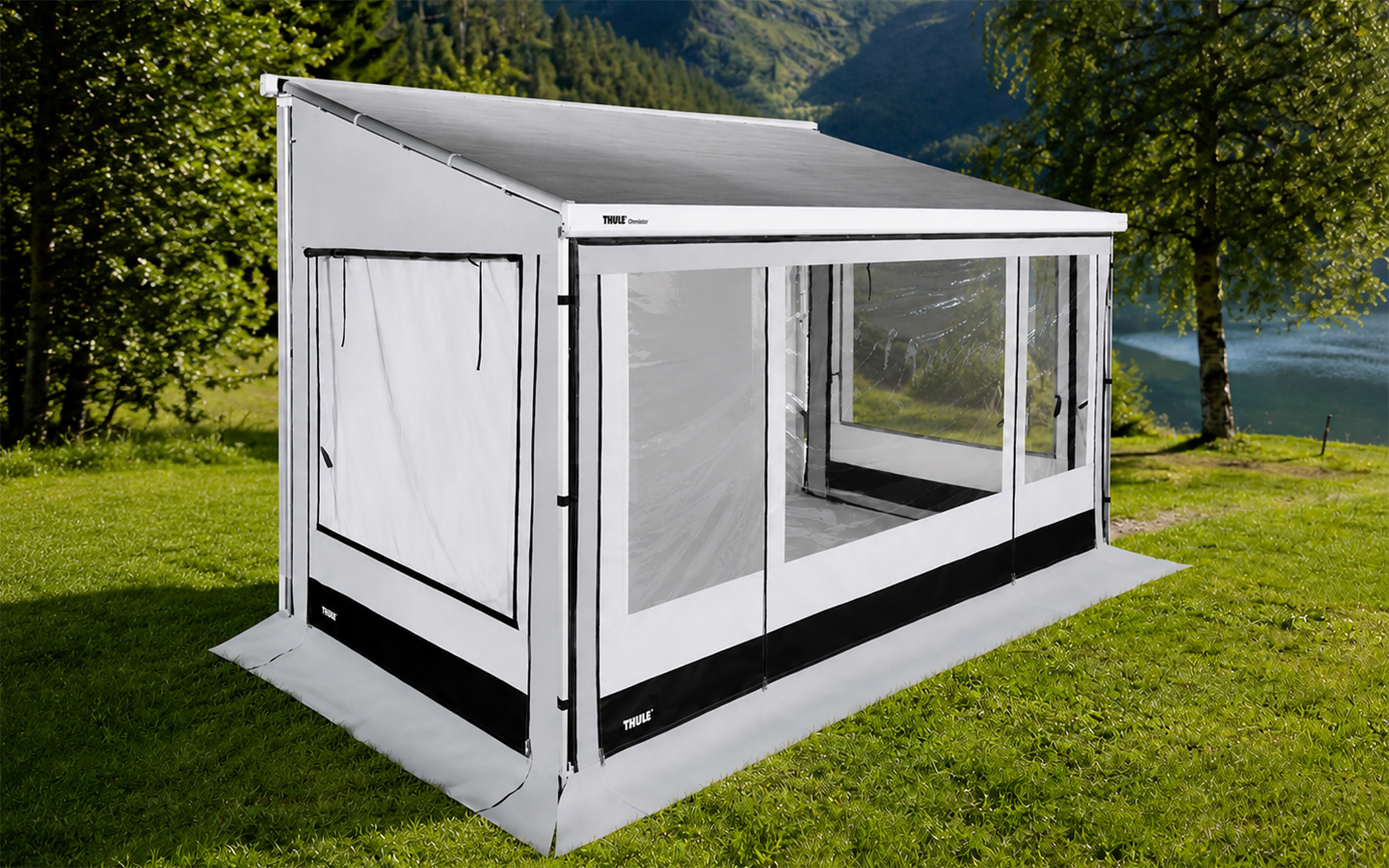 sturmhaken markise Homvvi Sturmband Set, Vorzelt Sturmsicherung für Thule Omnistor Doppelt Variante:Größe M/8 ⎥ Schwarz ⎥ 24x Stk (=12 Paar) ⎥ 15% Rabatt Ab heute in deiner