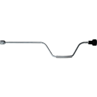 Manivelle Knott pour roue d'appui de 770 mm de long