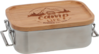 Camplife Edelstahldose mit Bambusdeckel und B&uuml;gel 800 ml