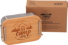 Camplife Edelstahldose mit Bambusdeckel und B&uuml;gel 800 ml