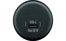 Wentronic caricabatterie singolo integrato USB-C con max. 60 W