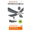 Kleines Produktbild EuroTrail Deckenventilator faltbar &Oslash; 60 cm 1