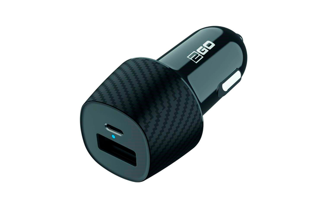 2GO All in One Car Charger 12/24 V black