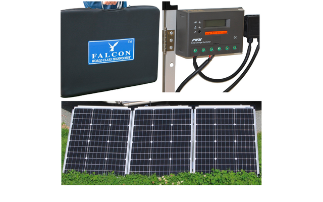 Falcon mobile 180W Solaranlage mit Smartmeter