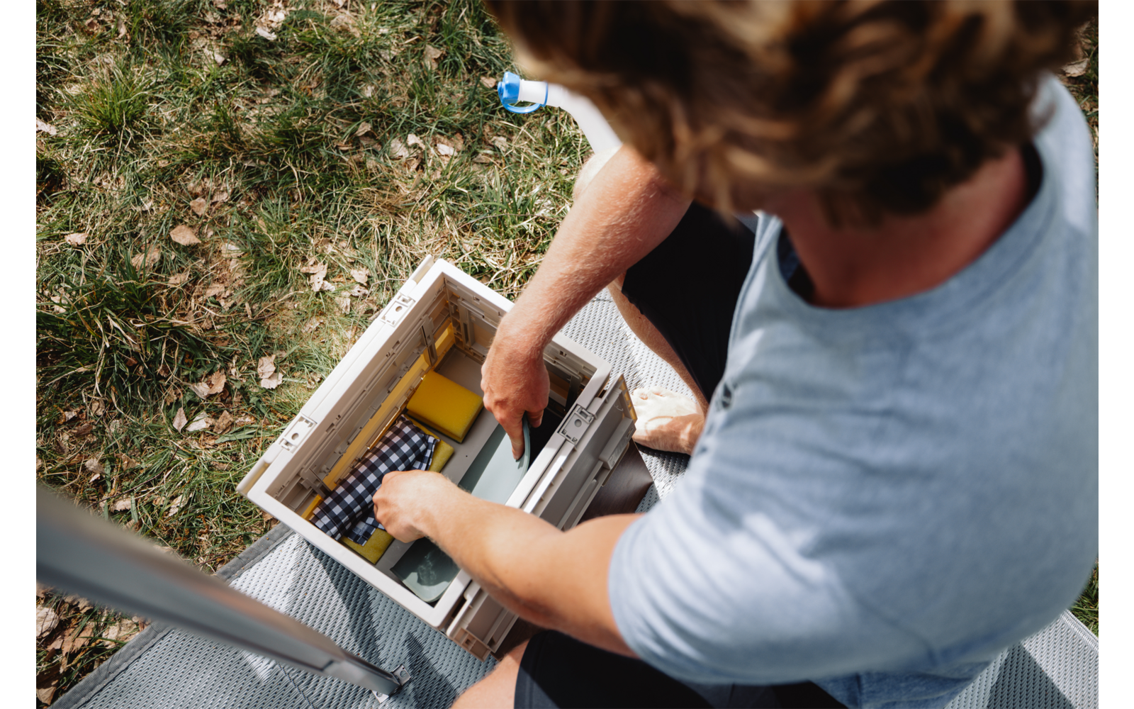 Product afbeelding Berger CamperBox opvouwbare multifunctionele en opbergbox 1