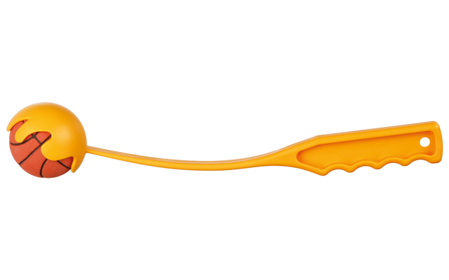 Lance-balle Jollypaw avec balle plastique/caoutchouc mousse ø 6 × 30 cm