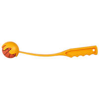 Jollypaw Kogel Spinner met Bal Kunststof/Schuimrubber &oslash; 6 &times; 30 cm