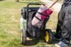 Berger Stugby Strandwagen mit 12-Zoll-Stahlr&auml;dern