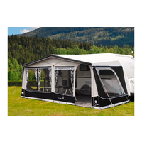 Walker Pioneer 240 All Season Vorzelt mit Glasfibergest&auml;nge Gr&ouml;&szlig;e 1005 Umlaufma&szlig; 990 - 1020 cm