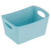 Koziol BOXXX L Aufbewahrungsbox 15 Liter recycled blue blau
