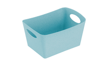 Koziol BOXXX L Aufbewahrungsbox 15 Liter recycled blue blau