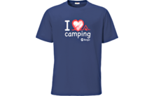 Berger T-shirt pour enfants I Love Camping