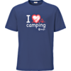 Berger Kinder-T-Shirt I Love Camping