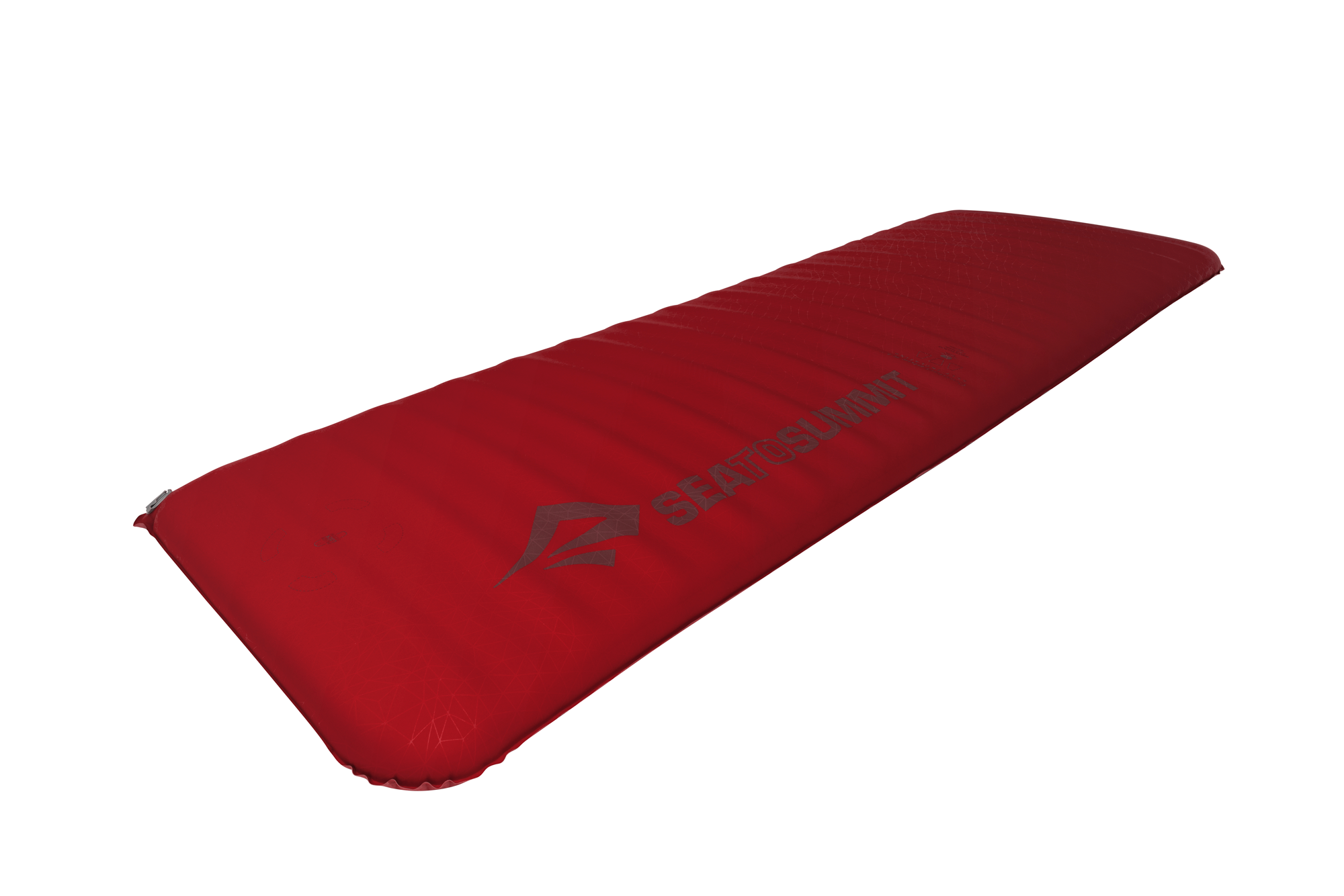 Sea to Summit Comfort Plus Matelas de camping en mousse auto-gonflant pour 2 personnes Rouge cramoisi