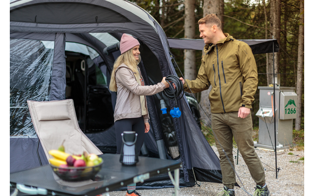 Image du produit Brennenstuhl CEE Camping Verl&auml;ngerungskabel CEE Stecker auf Winkelkupplung Schutzkontakt Steckdose 230 V / 16 A Schwarz  1
