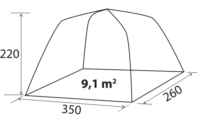 Produktbild Brunner Rambler Busvorzelt freistehend 1