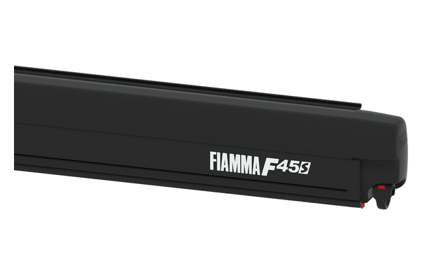 Fiamma F45s Deep Black VW T5/T6 Multivan/Transporter right-hand drive awning 300 gray