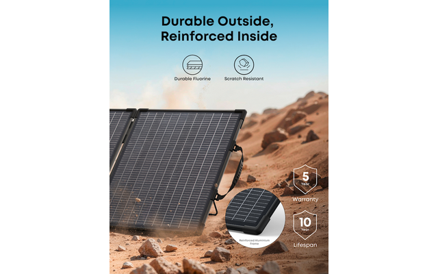 Produktbild Anker Solix PS Serie Solarpanel faltbar mit beidseitiger Energiegewinnung 1