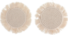 Camplife Makramee Untersetzer 2-tlg. klein Ø 15 cm