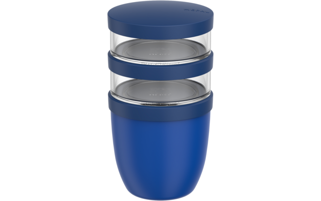 Product image Mepal Ellipse Lunchpot 3-teilig mit drei getrennten F&auml;chern und auslaufsicher 500 ml und 2x 200 ml 1