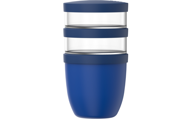 Produktbild Mepal Ellipse Lunchpot 3-teilig mit drei getrennten F&auml;chern und auslaufsicher 500 ml und 2x 200 ml 1