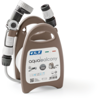 G.F. Aquabalcony Mini-Schlauchbox 10 Meter grau