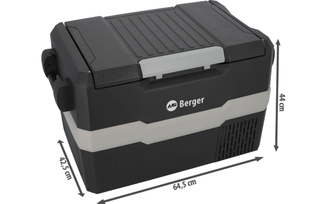 Berger DMC 45 Kompressor K&uuml;hlbox Dual-/ und Singlezone 12V 24V 230V 45 Liter