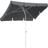 Ibiza Balkonschirm Sonnenschirm mit UV-Schutz 50+ anthrazit 180 x 120 cm