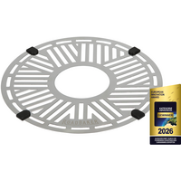 Roadbaker Edelstahl-Backgitter RoadRack Top f&uuml;r obere Ebene