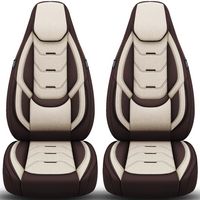 Bremer Sitzbez&uuml;ge Wohnmobil Schonbez&uuml;ge H-Serie 2 St&uuml;ck f&uuml;r Fiat Ducato / Jumper / Boxer beige/braun