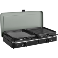 Réchaud à gaz et barbecue à 2 flammes 50 mbar 2 Cook 3 Pro Deluxe Cadac