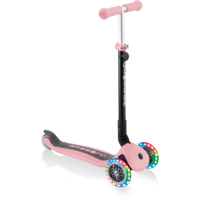Globber Go Up Foldable Lights Kinderroller 3-in-1 Maximalgewicht 50 kg pastellrosa