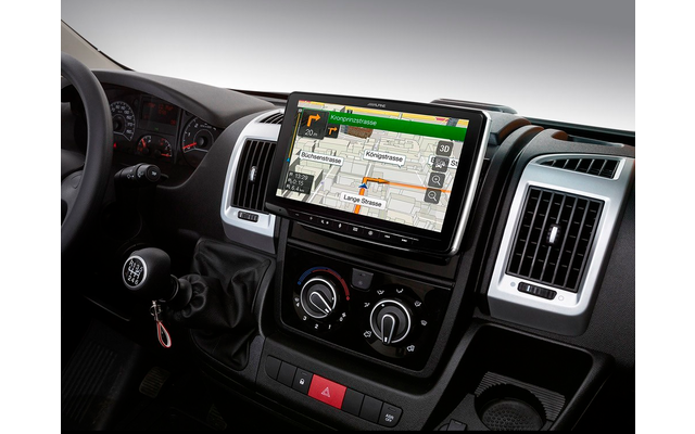 Alpine 9inch Navigation Package Ducato 7 (Citroen Jumper, Peugeot Boxer) incl. installation kit and Lfb.-Interface
