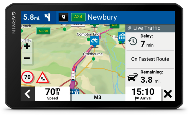 Avtex Tourer 3 Plus Navigationssystem mit Dashcam speziell für Wohnwagen / Wohnmobil 6,95 Zoll