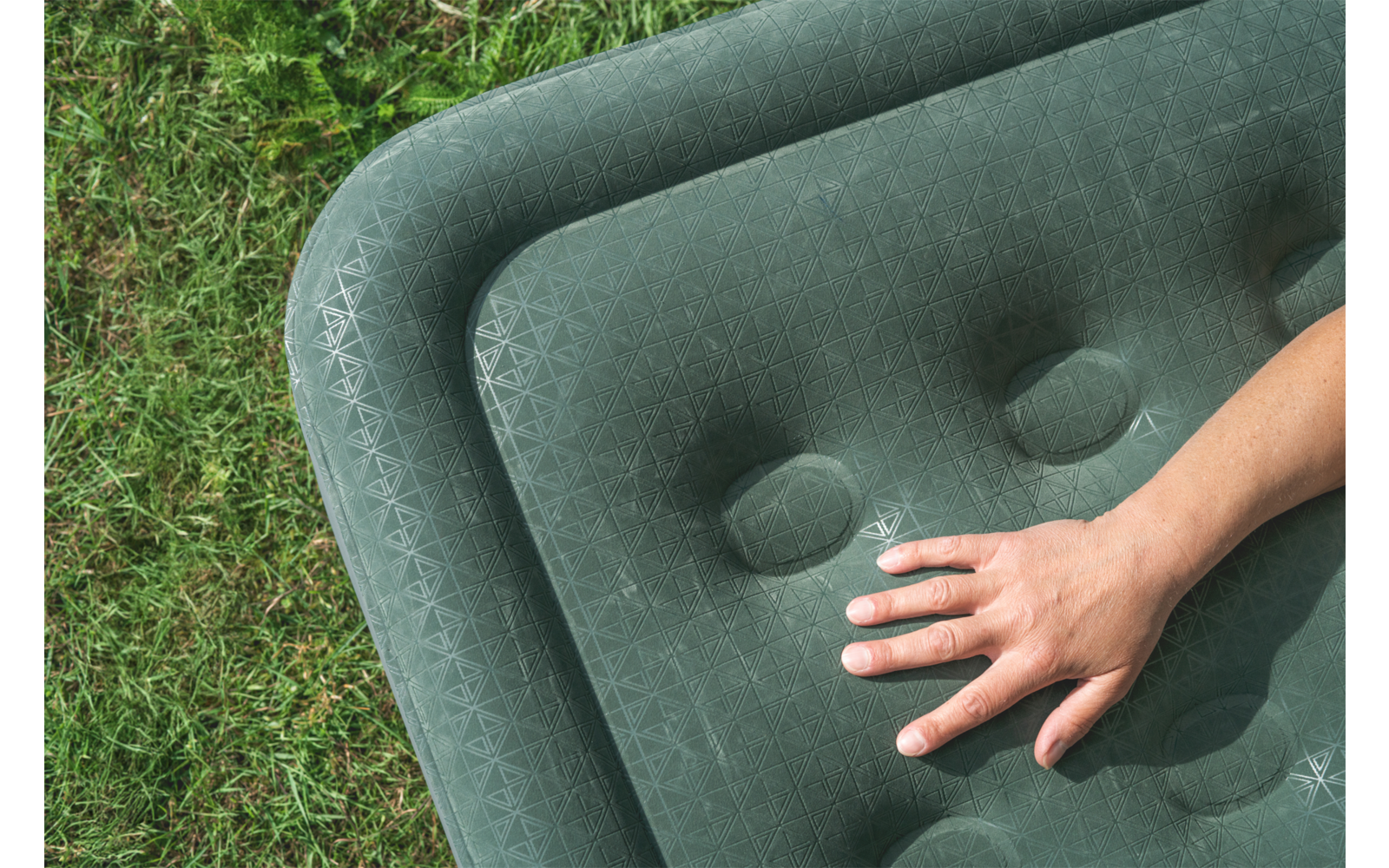 Produktbild Outwell Excellent Luftbett mit Veloursoberfl&auml;che 1