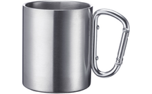 623454 - Westmark Edelstahltasse mit Karabinerhenkel 300 ml