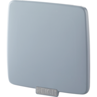 Reich Deckel f&uuml;r Versorgungsklappe mit Verst&auml;rkung Einfach matt grau