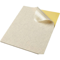 Filz Asmussen Carpet Filz Teppichfilz selbstklebend vanille Breite 1,55 m (Meterware)
