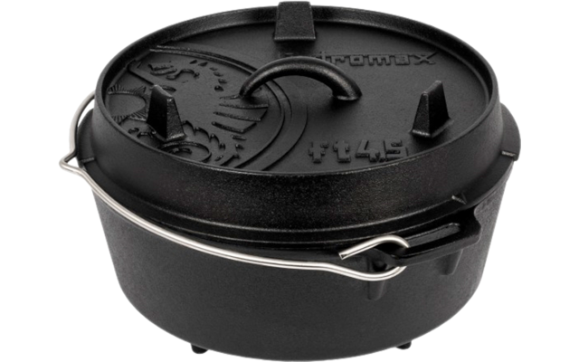 Petromax Dutch Oven cast iron fire pot with lid and feet 3.5 liters
