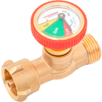 Rothenberger Gas OFF Vanne d'arr&ecirc;t d'urgence automatique pour gaz avec indicateur de niveau 50 mbars