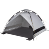 Sistema de paraguas High Peak Calida 80 Beach Shell 200 x 200 cm gris oscuro