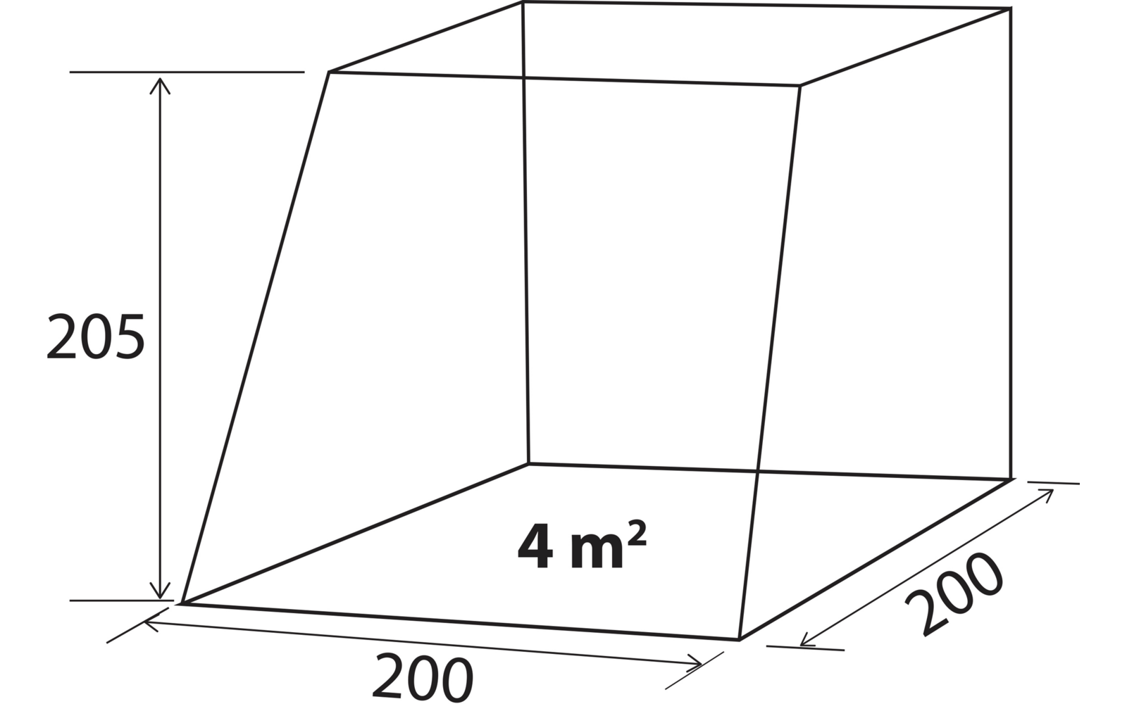 Produktbild Brunner Foyer Heckzelt  f&uuml;r Ford Transit Custom und Tourneo Custom rahmenlos  1