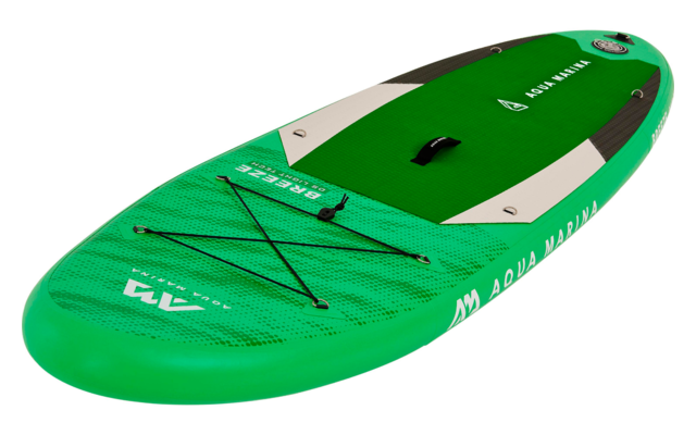 Aqua Marina Breeze 2022 Set de stand up paddling 6 pièces vert 300 x 76 x 12 cm