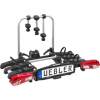 Uebler H31 S trekhaakfietsendrager voor 3 fietsen op de trekhaak, geschikt voor busjes / e-bikes