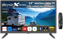 Reflexion Smart TV avec webOS & batterie 6.600 mAh LEDA24OSBT 24 pouces