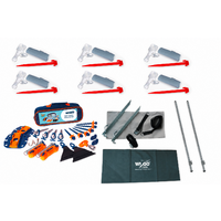 Wigo Rock and Rolli Paket Plus Markisenzelt Zubeh&ouml;rset inkl. Tragetasche