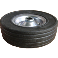 Moog Trailerparts Massief rubber wiel met metalen velg voor jockeywiel