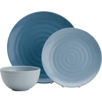 Flamefield Geschirr-Set 12-tlg. shades of blue f&uuml;r 4 Personen